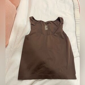 A New Day Brown Sleeveless Top